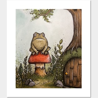 Mushroom Toad Posters and Art